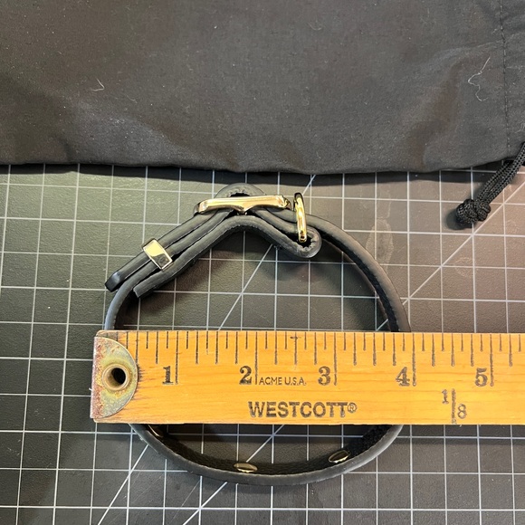 NWOT Bandolier Leather collar - Picture 2 of 6